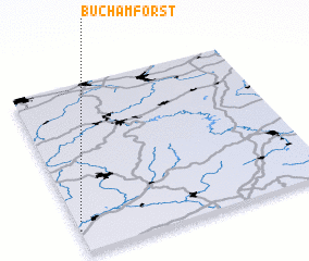 3d view of Buch am Forst