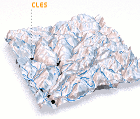 3d view of Cles