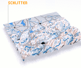 3d view of Schlitten