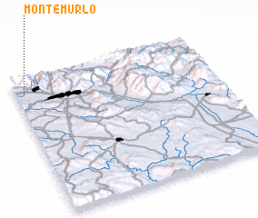 3d view of Montemurlo