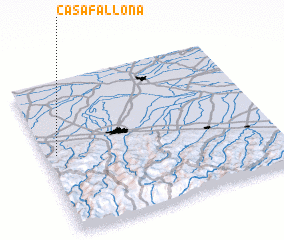 3d view of Casa Fallona