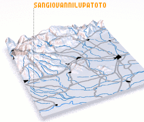 3d view of San Giovanni Lupatoto