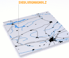 3d view of Siedlung Hagholz
