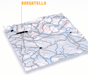 3d view of Borgatello