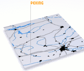 3d view of Peking