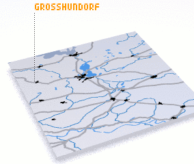 3d view of Groß Hundorf