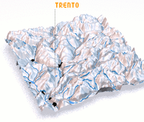 3d view of Trento