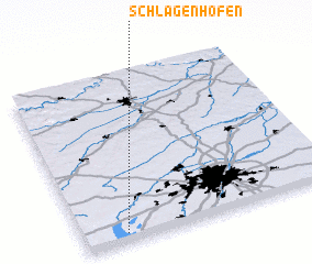 3d view of Schlagenhofen