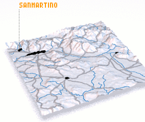 3d view of San Martino