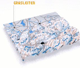 3d view of Grasleiten