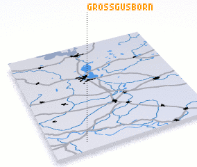 3d view of Groß Gusborn