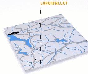 3d view of Lørenfallet