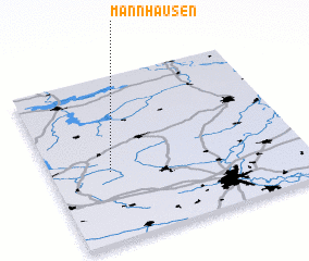 3d view of Mannhausen