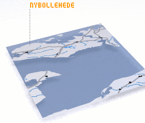 3d view of Nybølle Hede