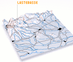 3d view of Lastebasse