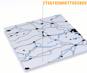 3d view of Stedten am Ettersberg