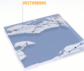 3d view of Vesterborg