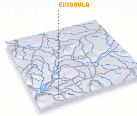 3d view of Évodoula