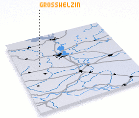 3d view of Groß Welzin