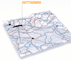 3d view of Settignano