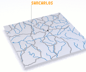 3d view of San Carlos