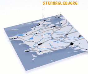 3d view of Stenmaglebjerg