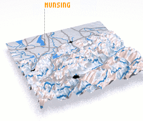 3d view of Münsing
