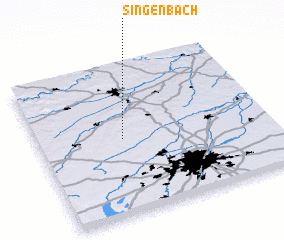 3d view of Singenbach