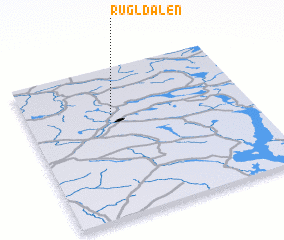 3d view of Rugldalen