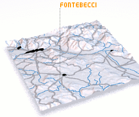 3d view of Fontebecci