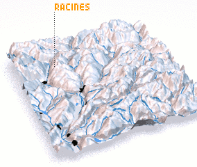 3d view of Racines
