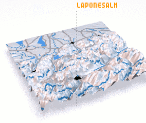 3d view of Laponesalm