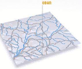 3d view of Oban