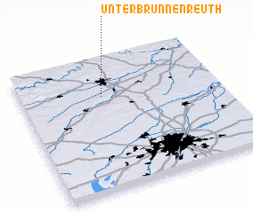 3d view of Unterbrunnenreuth