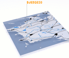 3d view of Bjergesø