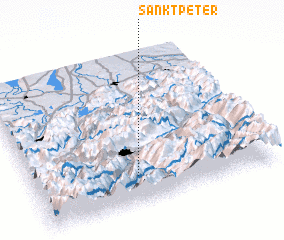 3d view of Sankt Peter