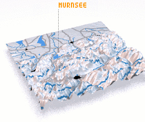 3d view of Mürnsee