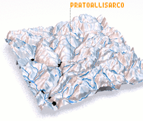 3d view of Prato allʼIsarco