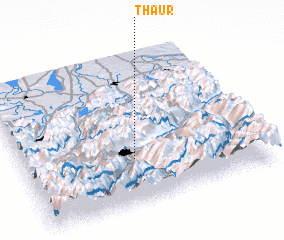 3d view of Thaur