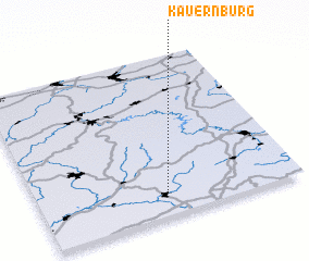 3d view of Kauernburg