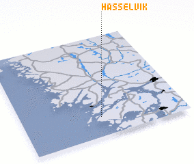 3d view of Hasselvik