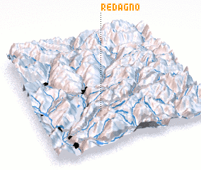 3d view of Redagno