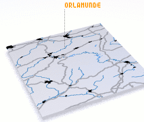 3d view of Orlamünde