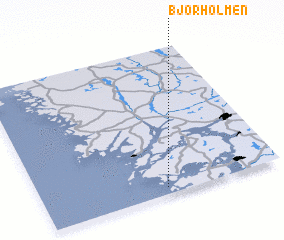 3d view of Björholmen