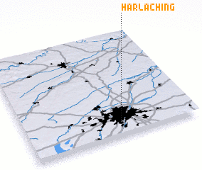 3d view of Harlaching