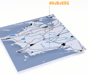 3d view of Højbjerg