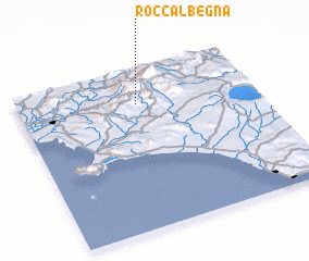 3d view of Roccalbegna