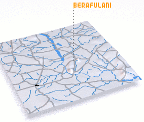 3d view of Bera Fulani