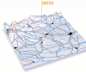 3d view of Sasso