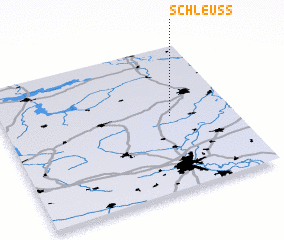 3d view of Schleuß